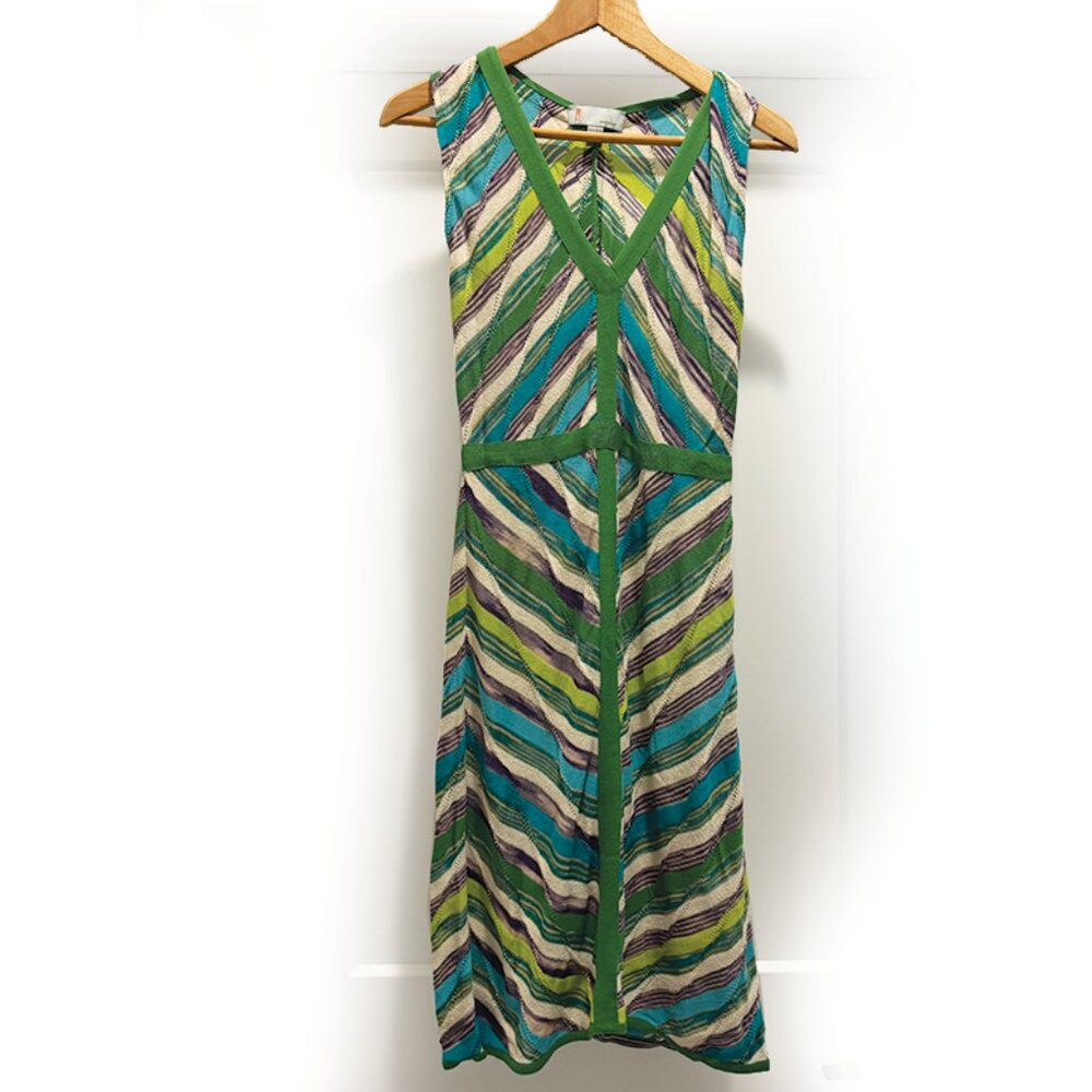 MISSONI knit striped dress, Size 4